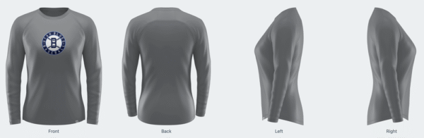 Women Pro Round Long Sleeve Shirt - Image 4