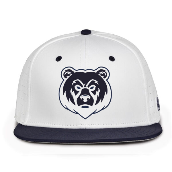 White Hat with Navy Bear