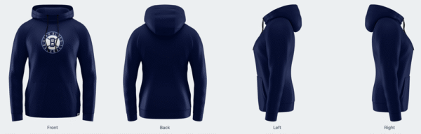 Women Pro Round Hoodie - Image 2
