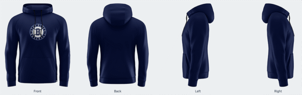 Youth Pro Round Hoodie - Image 2