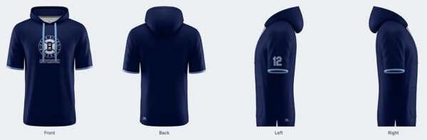 Youth Tech Short Sleeve Cooperstown '25 Hoodie - Image 2