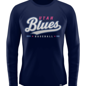 Pro Detroit Long Sleeve Shirt Navy w/Pink